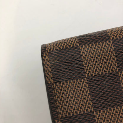 【中古品】【レディース】 LOUIS VUITTON ルイ・ヴィトン ダミエ ポルトフォイユ サラ N63209 ロングウォレット 二つ折り長財布 179-250208-kk-21-tei カラー：エベヌ 万代Net店