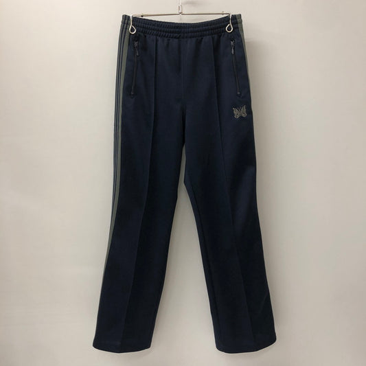 【現状渡し品】【メンズ】 Needles ニードルス × ONLY ARK オンリーアーク 別注 コラボ 23SS TRACK PANTS POLY SMOOTH MR567 トラックパンツ ボトムス ジャージ 151-250204-kk-13-tei サイズ：XS カラー：ネイビー 万代Net店