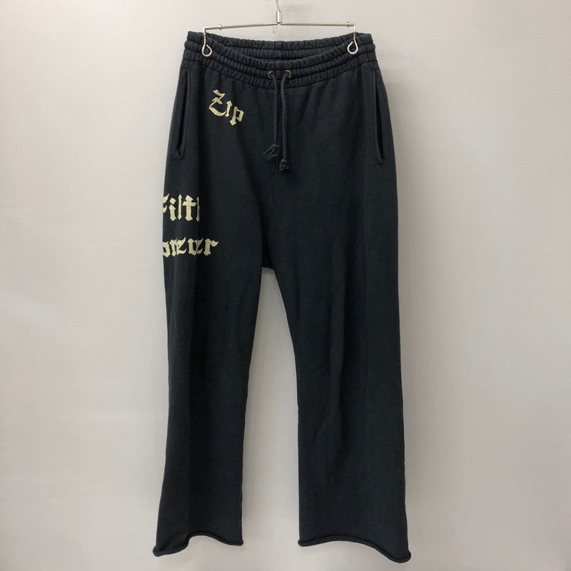 【中古品】【メンズ】  BOWWOW バウワウ 23AW ZIP DAMAGED SWEAT PANTS ジップ ダメージド スウェットパンツ ボトムス 151-250204-kk-12-tei サイズ：M カラー：ネイビー 万代Net店