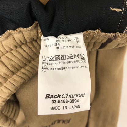 【中古品】【メンズ】 Back Channel バックチャンネル SUEDE TRACK PANTS スエード トラックパンツ ボトムス 153-250204-kk-16-tei サイズ：XL カラー：ブラウン 万代Net店