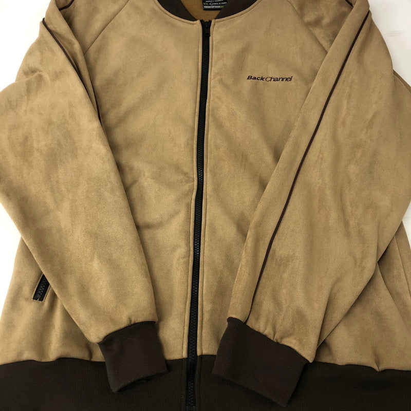 【中古品】【メンズ】 Back Channel バックチャンネル SUEDE TRACK JACKET スエード トラックジャケット ライトアウター 142-250131-kk-40-tei サイズ：XXL カラー：ブラウン 万代Net店