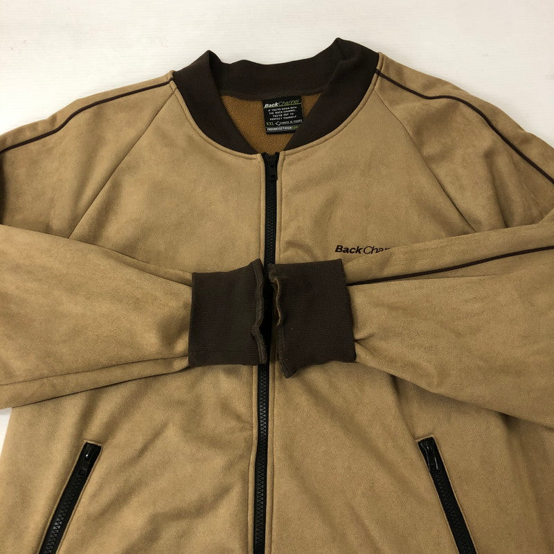 【中古品】【メンズ】 Back Channel バックチャンネル SUEDE TRACK JACKET スエード トラックジャケット ライトアウター 142-250131-kk-40-tei サイズ：XXL カラー：ブラウン 万代Net店