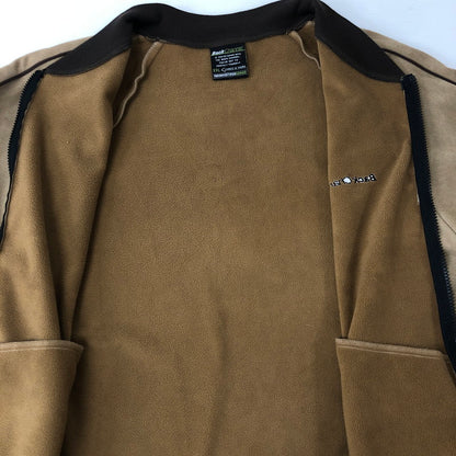 【中古品】【メンズ】 Back Channel バックチャンネル SUEDE TRACK JACKET スエード トラックジャケット ライトアウター 142-250131-kk-40-tei サイズ：XXL カラー：ブラウン 万代Net店