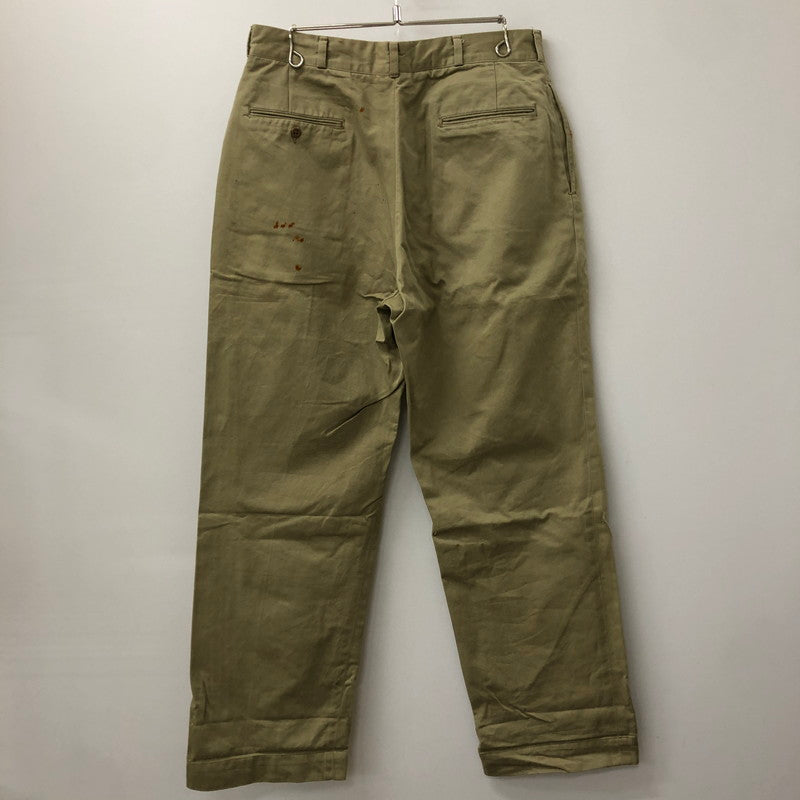 【中古品】【メンズ】  U.S.ARMY アメリカ軍 60's CHINO TROUSERS VINTAGE 60年代 チノトラウザーズ ボトムス ヴィンテージ ミリタリーパンツ 156-250204-kk-19-tei サイズ：34 カラー：カーキ 万代Net店