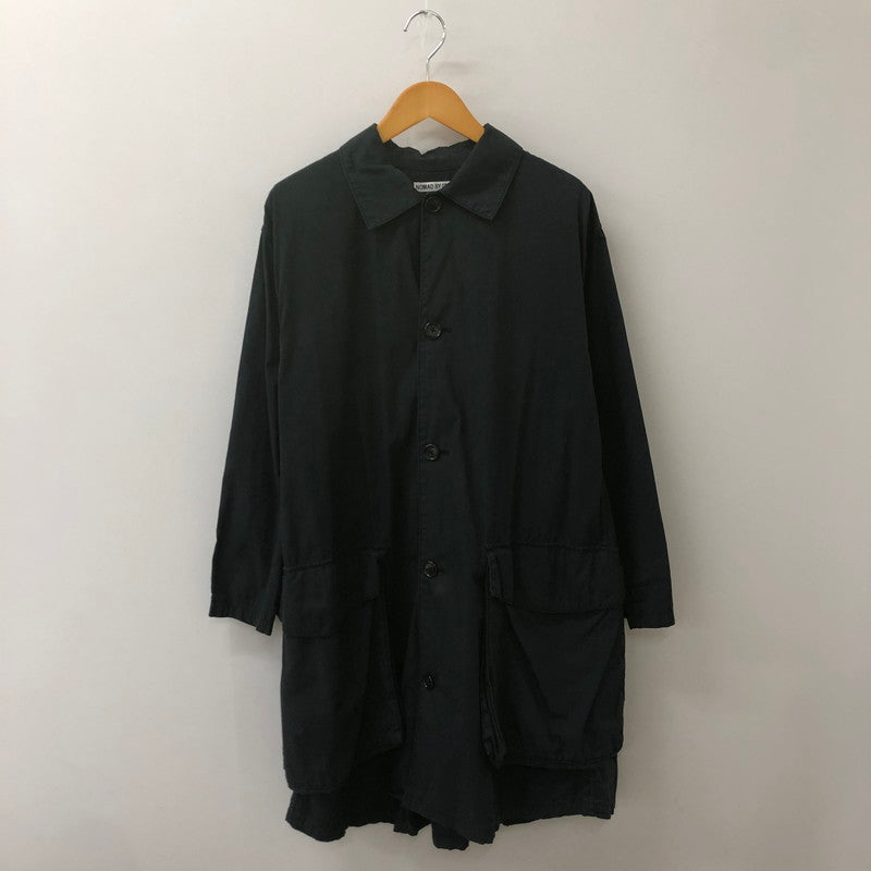 【中古品】【メンズ】 NOMAD BY UNION ノマド バイ ユニオン SOUTIEN COLLAR LONG COAT ステンカラー ロングコート アウター 147-250421-kk-16-tei サイズ：S カラー：ネイビー 万代Net店