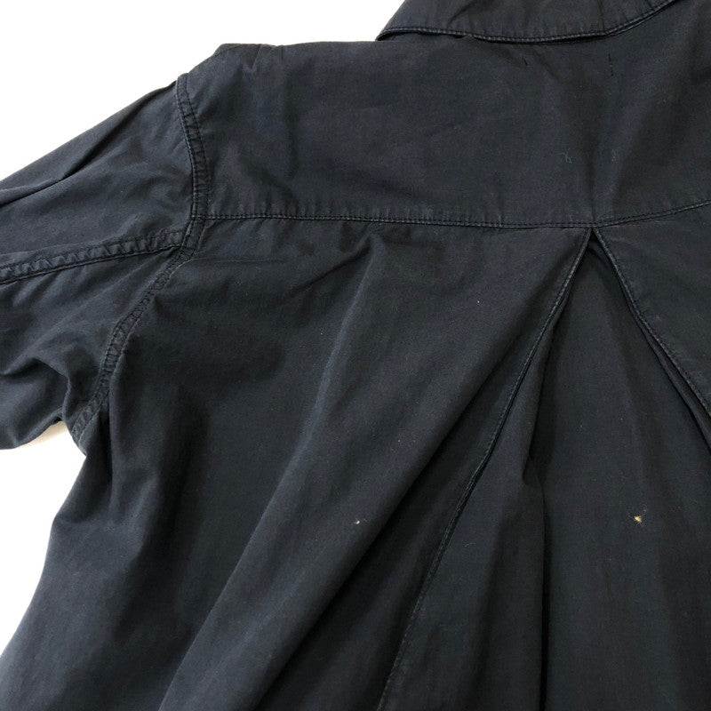 【中古品】【メンズ】 NOMAD BY UNION ノマド バイ ユニオン SOUTIEN COLLAR LONG COAT ステンカラー ロングコート アウター 147-250421-kk-16-tei サイズ：S カラー：ネイビー 万代Net店