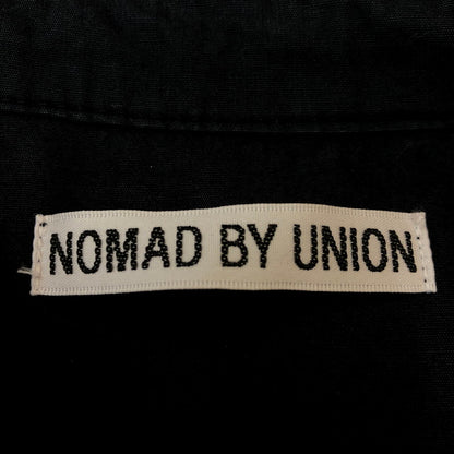 【中古品】【メンズ】 NOMAD BY UNION ノマド バイ ユニオン SOUTIEN COLLAR LONG COAT ステンカラー ロングコート アウター 147-250421-kk-16-tei サイズ：S カラー：ネイビー 万代Net店