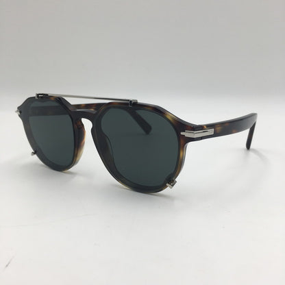 【中古品】【メンズ】 Christian Dior クリスチャンディオール BLACK SUIT HAVANA SQUARE SUNGLAS RI 24C0 ブラックスーツ ハバナ スクエア サングラス アイウェア アクセサリー 183-250609-KS-08-tei サイズ：56ロ18-145 カラー：ハバナカラー 万代Net店