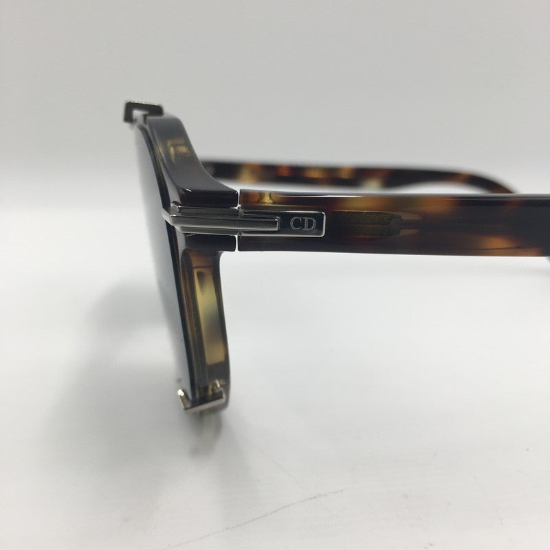 【中古品】【メンズ】 Christian Dior クリスチャンディオール BLACK SUIT HAVANA SQUARE SUNGLAS RI 24C0 ブラックスーツ ハバナ スクエア サングラス アイウェア アクセサリー 183-250609-KS-08-tei サイズ：56ロ18-145 カラー：ハバナカラー 万代Net店