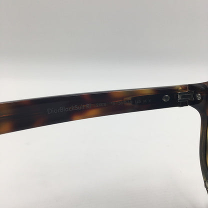 【中古品】【メンズ】 Christian Dior クリスチャンディオール BLACK SUIT HAVANA SQUARE SUNGLAS RI 24C0 ブラックスーツ ハバナ スクエア サングラス アイウェア アクセサリー 183-250609-KS-08-tei サイズ：56ロ18-145 カラー：ハバナカラー 万代Net店