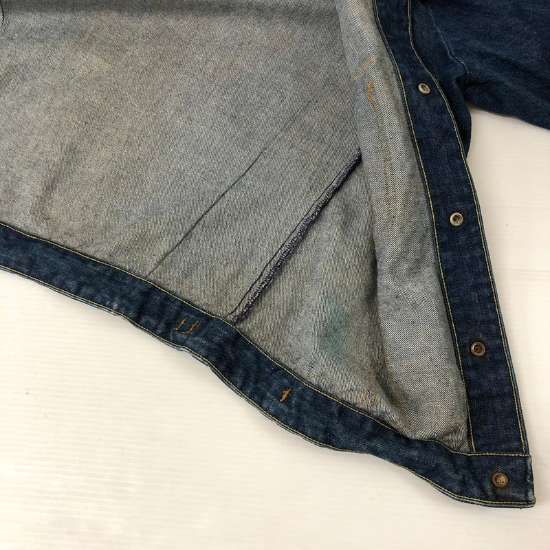 【中古品】【メンズ】  TUF-NUT タフナッツ 70's DENIM JACKET VINTAGE 70年代 デニムジャケット ライトアウター ヴィンテージ 145-250204-kk-06-tei サイズ：表記無し 下記参照 カラー：インディゴ 万代Net店