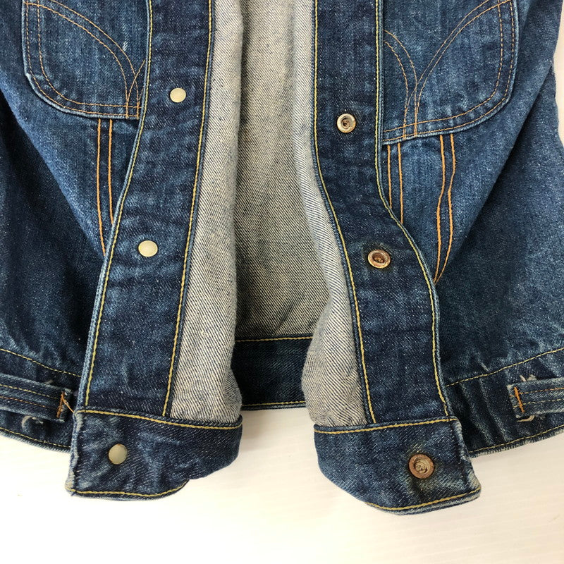 【中古品】【メンズ】  TUF-NUT タフナッツ 70's DENIM JACKET VINTAGE 70年代 デニムジャケット ライトアウター ヴィンテージ 145-250204-kk-06-tei サイズ：表記無し 下記参照 カラー：インディゴ 万代Net店