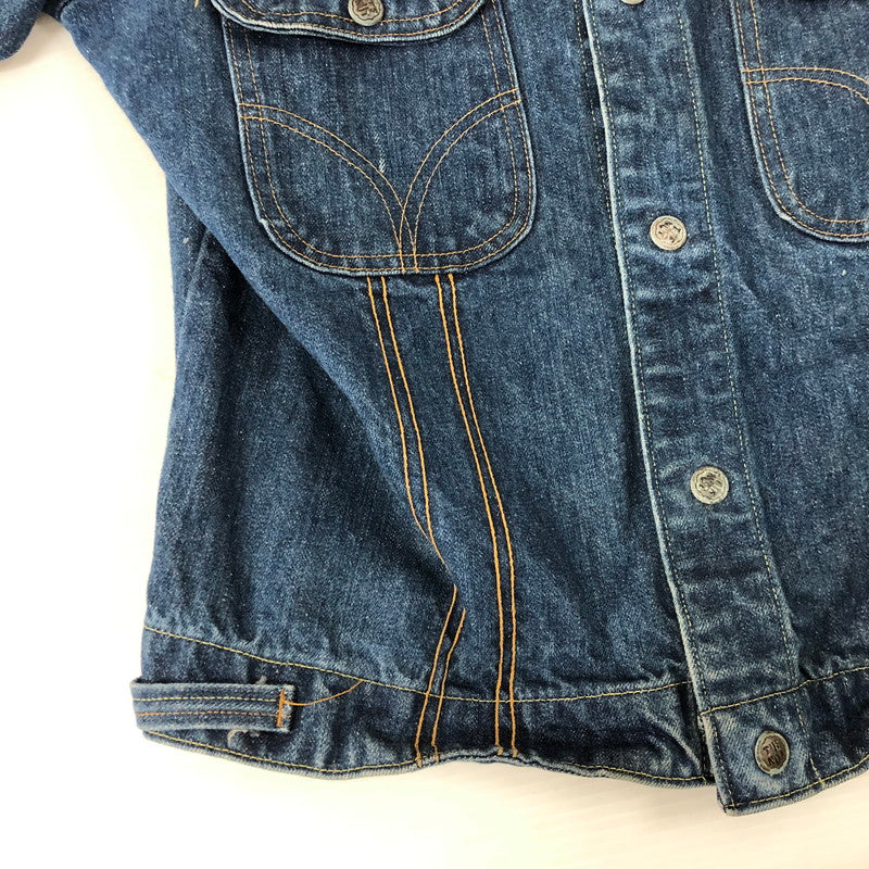 【中古品】【メンズ】  TUF-NUT タフナッツ 70's DENIM JACKET VINTAGE 70年代 デニムジャケット ライトアウター ヴィンテージ 145-250204-kk-06-tei サイズ：表記無し 下記参照 カラー：インディゴ 万代Net店