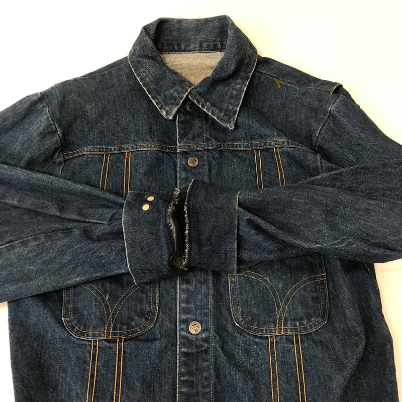 【中古品】【メンズ】  TUF-NUT タフナッツ 70's DENIM JACKET VINTAGE 70年代 デニムジャケット ライトアウター ヴィンテージ 145-250204-kk-06-tei サイズ：表記無し 下記参照 カラー：インディゴ 万代Net店