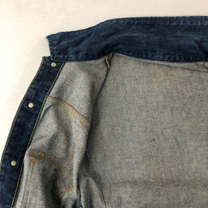 【中古品】【メンズ】  TUF-NUT タフナッツ 70's DENIM JACKET VINTAGE 70年代 デニムジャケット ライトアウター ヴィンテージ 145-250204-kk-06-tei サイズ：表記無し 下記参照 カラー：インディゴ 万代Net店