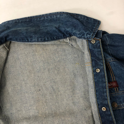 【中古品】【メンズ】  TUF-NUT タフナッツ 70's DENIM JACKET VINTAGE 70年代 デニムジャケット ライトアウター ヴィンテージ 145-250204-kk-06-tei サイズ：表記無し 下記参照 カラー：インディゴ 万代Net店