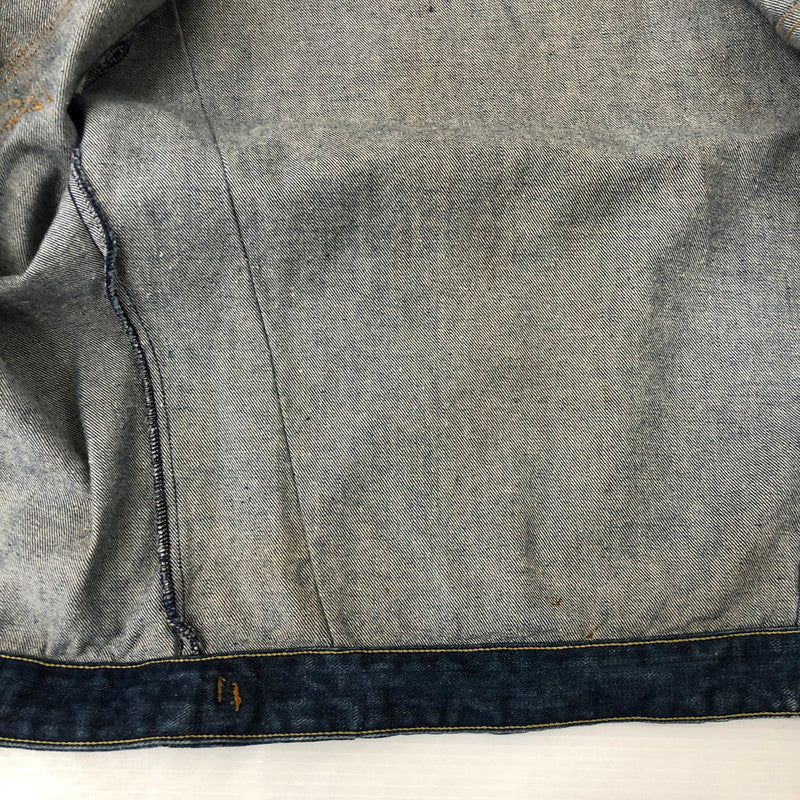 【中古品】【メンズ】  TUF-NUT タフナッツ 70's DENIM JACKET VINTAGE 70年代 デニムジャケット ライトアウター ヴィンテージ 145-250204-kk-06-tei サイズ：表記無し 下記参照 カラー：インディゴ 万代Net店