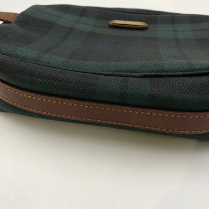 【中古品】【メンズ】 POLO RALPH LAUREN ポロ・ラルフローレン BLACK WATCH CLUTCH BAG ブラックウォッチ クラッチバッグ カバン ハンドバッグ 188-250208-kk-24-tei カラー：グリーン 万代Net店