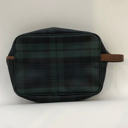 【中古品】【メンズ】 POLO RALPH LAUREN ポロ・ラルフローレン BLACK WATCH CLUTCH BAG ブラックウォッチ クラッチバッグ カバン ハンドバッグ 188-250208-kk-24-tei カラー：グリーン 万代Net店