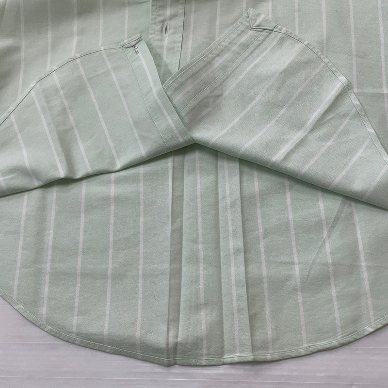 【現状渡し品】【メンズ】 RALPHLAUREN ラルフローレン 90’s L/S BUTTON DOWN SHIRT 90年代 長袖 ボタン ダウン シャツ 長袖 トップス 147-260714-sa-08-tei サイズ：不明 カラー：グリーン系 万代Net店