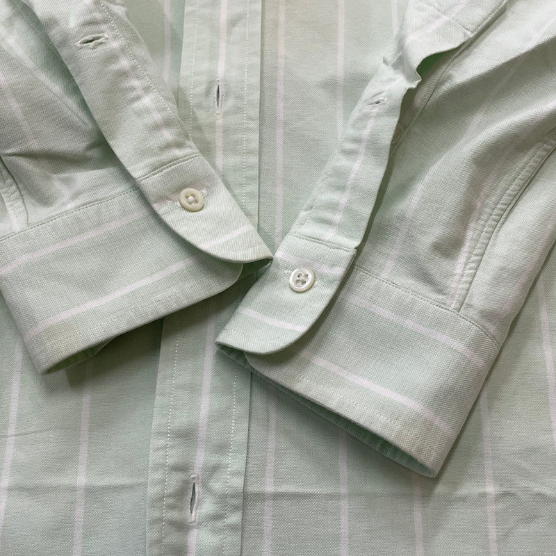 【現状渡し品】【メンズ】 RALPHLAUREN ラルフローレン 90’s L/S BUTTON DOWN SHIRT 90年代 長袖 ボタン ダウン シャツ 長袖 トップス 147-260714-sa-08-tei サイズ：不明 カラー：グリーン系 万代Net店