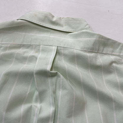 【現状渡し品】【メンズ】 RALPHLAUREN ラルフローレン 90’s L/S BUTTON DOWN SHIRT 90年代 長袖 ボタン ダウン シャツ 長袖 トップス 147-260714-sa-08-tei サイズ：不明 カラー：グリーン系 万代Net店