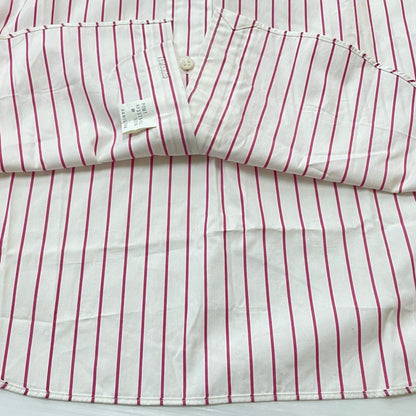 【現状渡し品】【メンズ】 RALPHLAUREN ラルフローレン 90's L/S BUTTON DOWN SHIRT 90年代 ロングスリーブ ボタン ダウン シャツ 長袖 トップス 147-260714-sa-09-tei サイズ：不明 カラー：レッド系/ホワイト 万代Net店