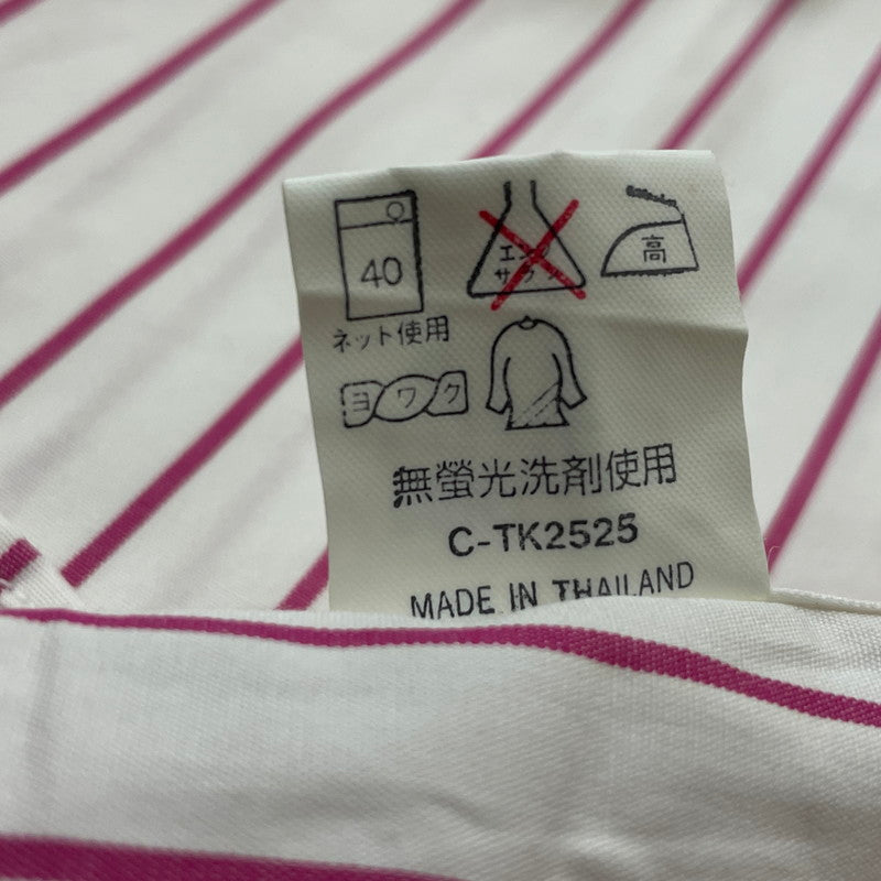 【現状渡し品】【メンズ】 RALPHLAUREN ラルフローレン 90's L/S BUTTON DOWN SHIRT 90年代 ロングスリーブ ボタン ダウン シャツ 長袖 トップス 147-260714-sa-09-tei サイズ：不明 カラー：レッド系/ホワイト 万代Net店