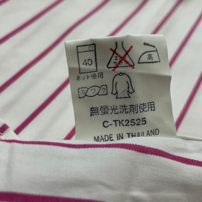 【現状渡し品】【メンズ】 RALPHLAUREN ラルフローレン 90's L/S BUTTON DOWN SHIRT 90年代 ロングスリーブ ボタン ダウン シャツ 長袖 トップス 147-260714-sa-09-tei サイズ：不明 カラー：レッド系/ホワイト 万代Net店