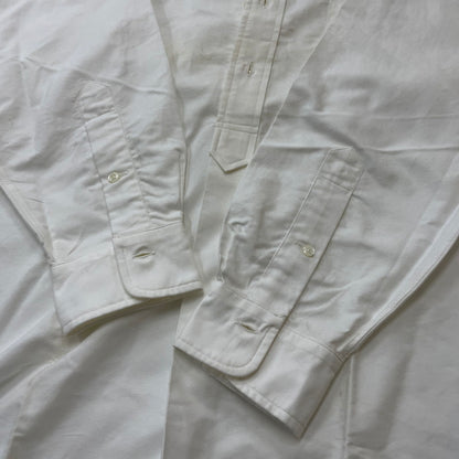 【現状渡し品】【メンズ】 RALPHLAUREN 90's L/S BUTTON DOWN SHIRT 90年代 ロングスリーブ ボタン ダウン シャツ 長袖 トップス 147-260714-sa-13-tei サイズ：不明 カラー：ホワイト 万代Net店