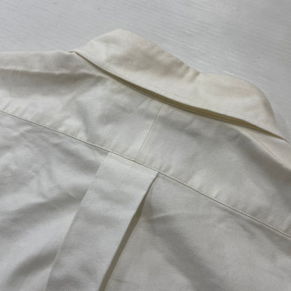 【現状渡し品】【メンズ】 RALPHLAUREN 90's L/S BUTTON DOWN SHIRT 90年代 ロングスリーブ ボタン ダウン シャツ 長袖 トップス 147-260714-sa-13-tei サイズ：不明 カラー：ホワイト 万代Net店