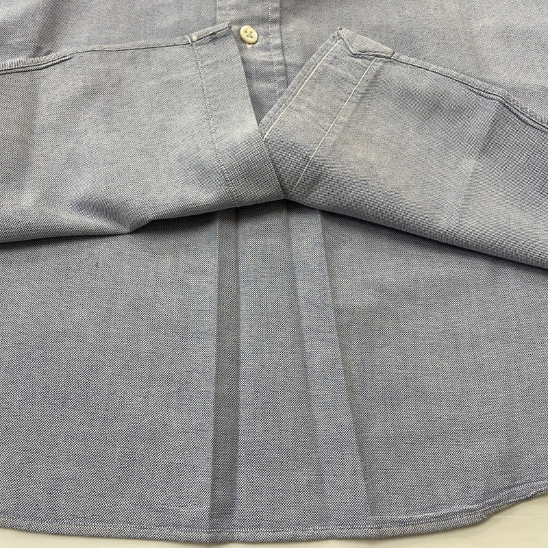 【現状渡し品】【メンズ】 RALPHLAUREN 90's L/S BUTTON DOWN SHIRT 90年代 ロングスリーブ ボタン ダウン シャツ 長袖 トップス 147-260714-sa-12-tei サイズ：不明 カラー：ブルー系 万代Net店