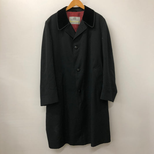 【中古品】【メンズ】 Aquascutum アクアスキュータム REGENCY GABARDINE SOUTIEN COLLAR COAT リージェンシー ギャバジン ステンカラーコート アウター 141-250204-kk-03-tei サイズ：44R カラー：ブラック 万代Net店