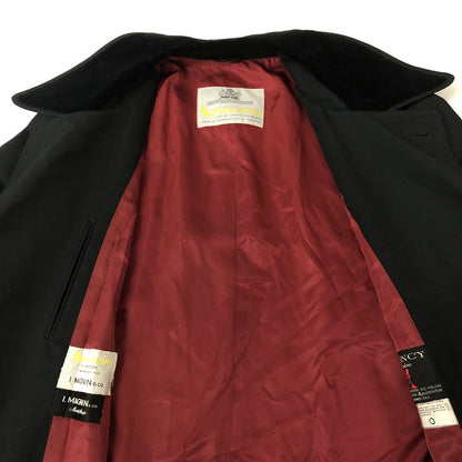 【中古品】【メンズ】 Aquascutum アクアスキュータム REGENCY GABARDINE SOUTIEN COLLAR COAT リージェンシー ギャバジン ステンカラーコート アウター 141-250204-kk-03-tei サイズ：44R カラー：ブラック 万代Net店