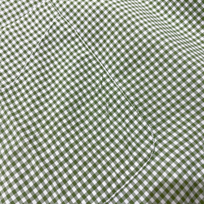 【中古品】【メンズ】 BROOKS BROTHERS ブルックスブラザーズ 90's MAKERS GINGHAM CHECK SS SHIRT 90年代 メイカーズ ギンガムチェック ショートスリーブ シャツ 半袖 トップス 147-260828-yo-05-teih サイズ：15 1/2 カラー：グリーン 万代Net店