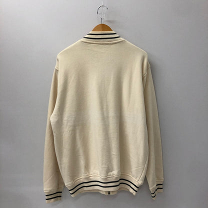 【現状渡し品】【メンズ】 Brooks Brothers ブルックスブラザーズ COTTON SWEAT ZIP UP BLOUZON コットン スウェット ジップアップ ブルゾン ライトアウター ジャケット 147-250208-kk-15-tei サイズ：M カラー：アイボリー 万代Net店