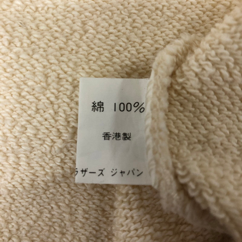 【現状渡し品】【メンズ】 Brooks Brothers ブルックスブラザーズ COTTON SWEAT ZIP UP BLOUZON コットン スウェット ジップアップ ブルゾン ライトアウター ジャケット 147-250208-kk-15-tei サイズ：M カラー：アイボリー 万代Net店