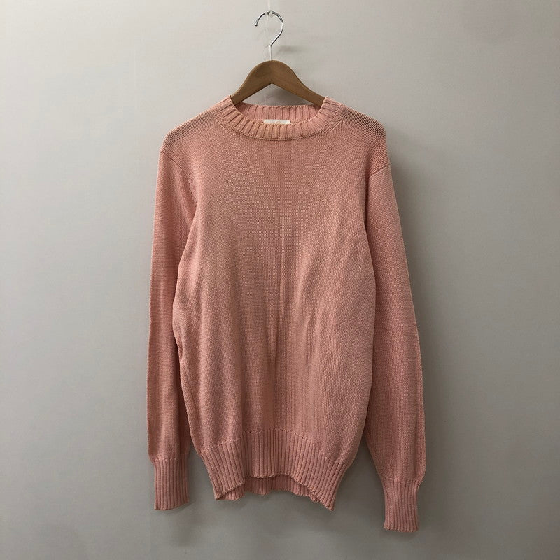 【中古品】【メンズ/レディース】  BYFORD バイフォード 80's COTTON SWEATER VINTAGE 80年代 コットン セーター トップス 145-250309-kk-12-tei サイズ：L カラー：ピンク 万代Net店