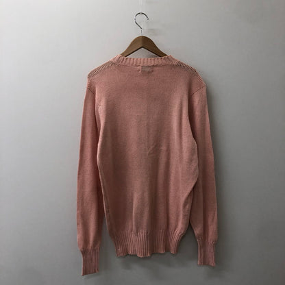 【中古品】【メンズ/レディース】  BYFORD バイフォード 80's COTTON SWEATER VINTAGE 80年代 コットン セーター トップス 145-250309-kk-12-tei サイズ：L カラー：ピンク 万代Net店