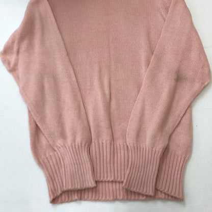 【中古品】【メンズ/レディース】  BYFORD バイフォード 80's COTTON SWEATER VINTAGE 80年代 コットン セーター トップス 145-250309-kk-12-tei サイズ：L カラー：ピンク 万代Net店