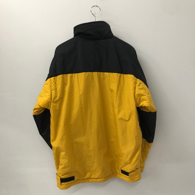 【中古品】【メンズ】 POLO JEANS ポロジーンズ 2TONE NYLON PUFFER JACKET ツートーン ナイロン パファージャケット アウター 中綿ジャケット 147-250209-kk-20-fuz サイズ：S カラー：ブラック/イエロー 万代Net店