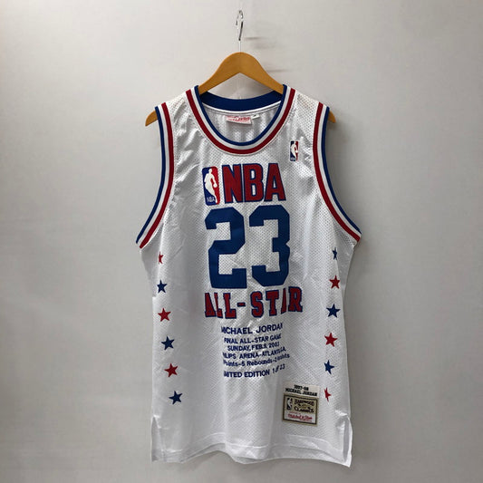 【中古品】【メンズ】  MITCHELL＆NESS ミッチェルアンドネス 2003 LIMITED EDITION 1 of 23 MICHAEL JORDAN LAST ALL-STAR GAME JERSEY マイケル・ジョーダン ラストオールスターゲームジャージ タンクトップ ユニフォーム 148-250204-kk-11-tei サイズ：48 カラー：ホワイト 万代Net店