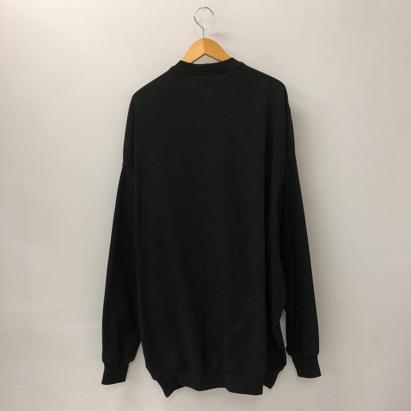 【中古美品】【メンズ】 Rick Owens リックオウエンス 24AW SPLINTERED PETER RU02D6278 スプリンタード ピーター Tシャツ 長袖 トップス 141-250209-kk-05-tei サイズ：XS カラー：ブラック 万代Net店