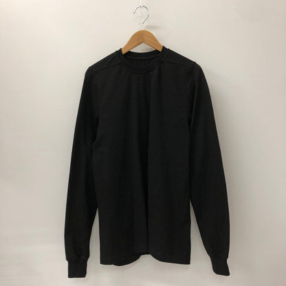 【中古品】【メンズ】 Rick Owens リックオウエンス 24AW SHORT CREWNECK L/S TEE RU02D6277 ショート クルーネック ロングスリーブ Tシャツ 半袖 トップス 141-250209-kk-06-tei サイズ：XS カラー：ブラック 万代Net店