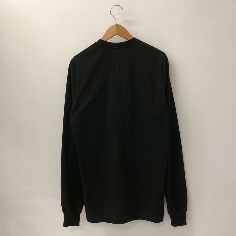 【中古品】【メンズ】 Rick Owens リックオウエンス 24AW SHORT CREWNECK L/S TEE RU02D6277 ショート クルーネック ロングスリーブ Tシャツ 半袖 トップス 141-250209-kk-06-tei サイズ：XS カラー：ブラック 万代Net店