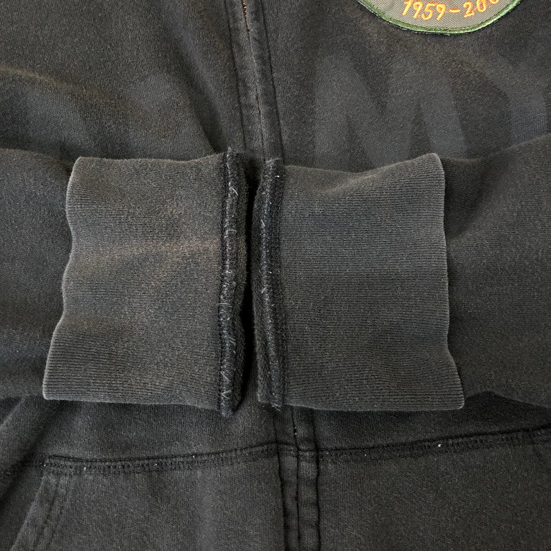 【中古品】【メンズ】 ALPHA アルファ 50TH ANNIVERSARY PARKER 50周年記念 パーカー トップス フルジップパーカー フーディ 145-251115-ts-21-tei サイズ：XL カラー：ブラック 万代Net店