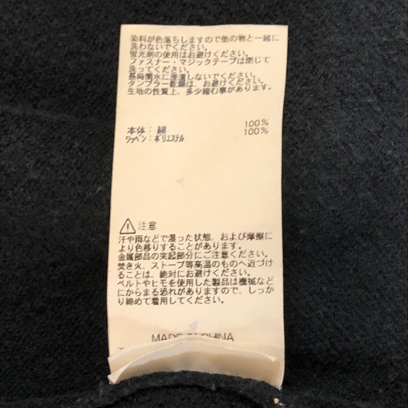 【中古品】【メンズ】 ALPHA アルファ 50TH ANNIVERSARY PARKER 50周年記念 パーカー トップス フルジップパーカー フーディ 145-251115-ts-21-tei サイズ：XL カラー：ブラック 万代Net店