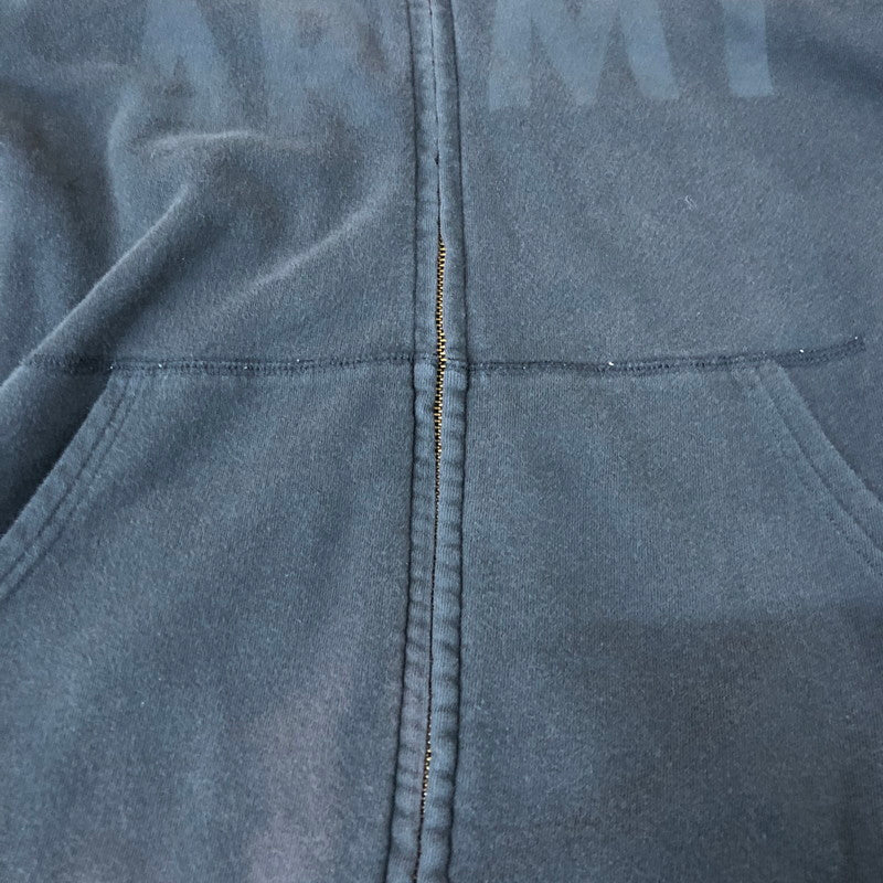 【中古品】【メンズ】 ALPHA アルファ 50TH ANNIVERSARY PARKER 50周年記念 パーカー トップス フルジップパーカー フーディ 145-251115-ts-21-tei サイズ：XL カラー：ブラック 万代Net店