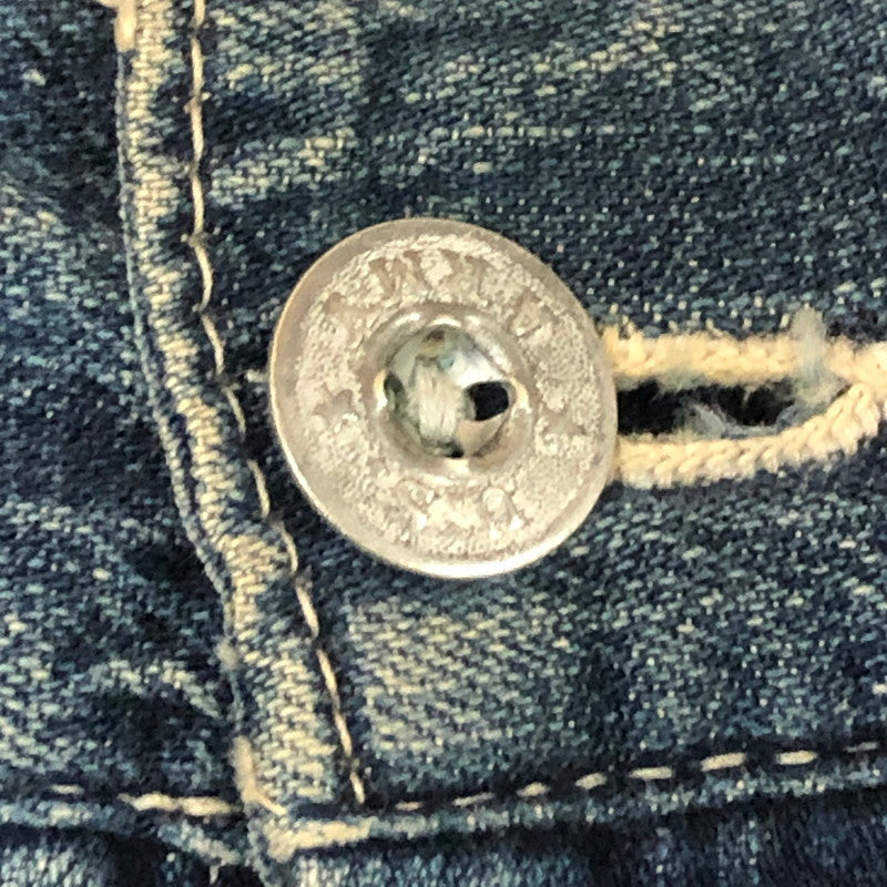 【現状渡し品】【メンズ】 Buzz Rickson's バズリクソンズ U.S.ARMY DENIM TROUSERS PANTS M43083 アメリカ軍 デニム トラウザーズ パンツ ボトムス 156-251125-yo-25-tei サイズ：表記消え カラー：インディゴ 万代Net店