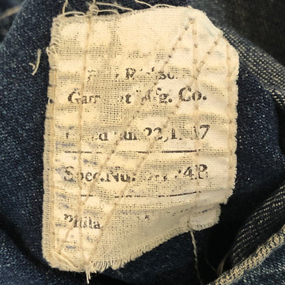 【現状渡し品】【メンズ】 Buzz Rickson's バズリクソンズ U.S.ARMY DENIM TROUSERS PANTS M43083 アメリカ軍 デニム トラウザーズ パンツ ボトムス 156-251125-yo-25-tei サイズ：表記消え カラー：インディゴ 万代Net店